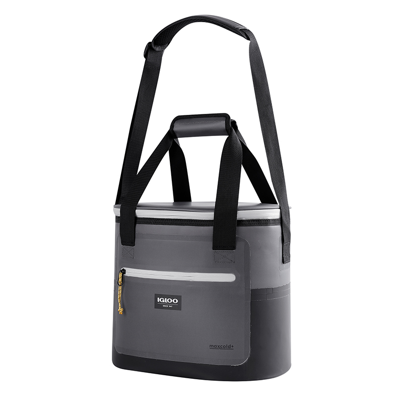 Igloo 18 Can Overland Halo Soft Sided Cooler Gray compass