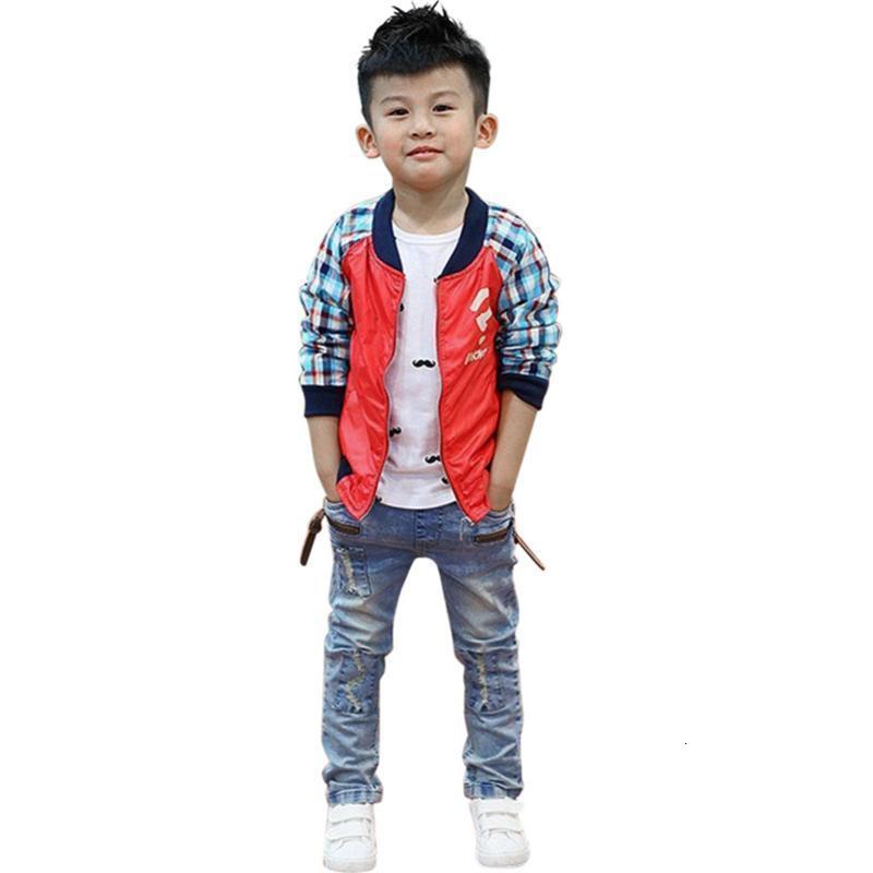 Jeans Fashion Solid Mid Kids Rushed Summer Light colored Boys Children Trousers Korean Version Of The Spring NZ02 230224