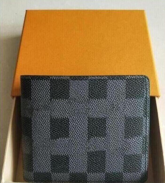 Designer luxury short wallets brand Leather Men cool Wallet for women Men Coin purse Clutch Bags with box 008, Black grid
Designer luxury short wallets brand Leather Men cool Wallet for women Men Coin purse Clutch Bags with box 008, Black grid
