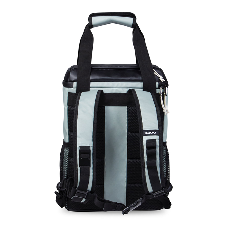Igloo Overland 28 Can Durable Backpack Softsided Cooler Green