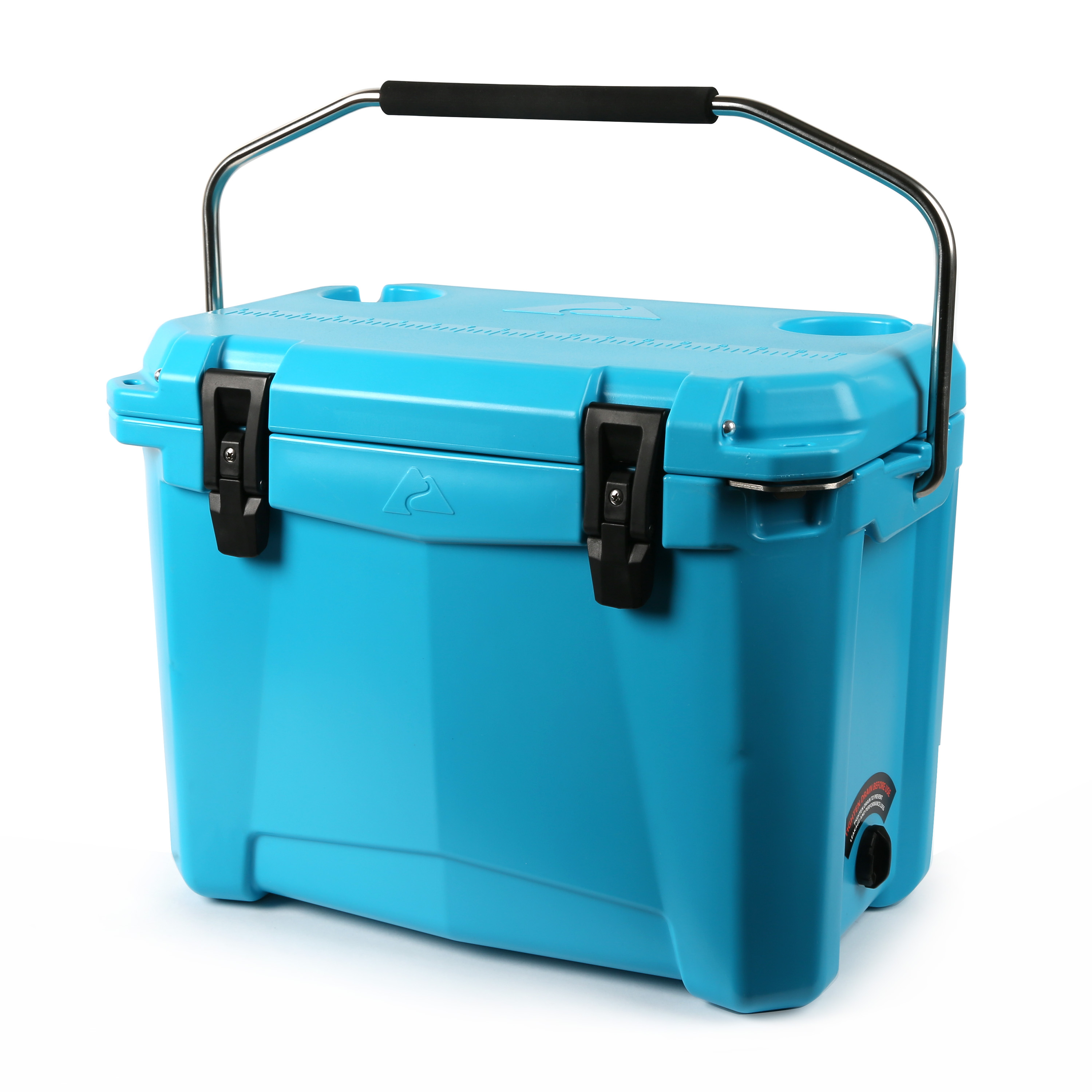 Ozark Trail 26 Quart Hard Sided Cooler with Microban Aqua Blue