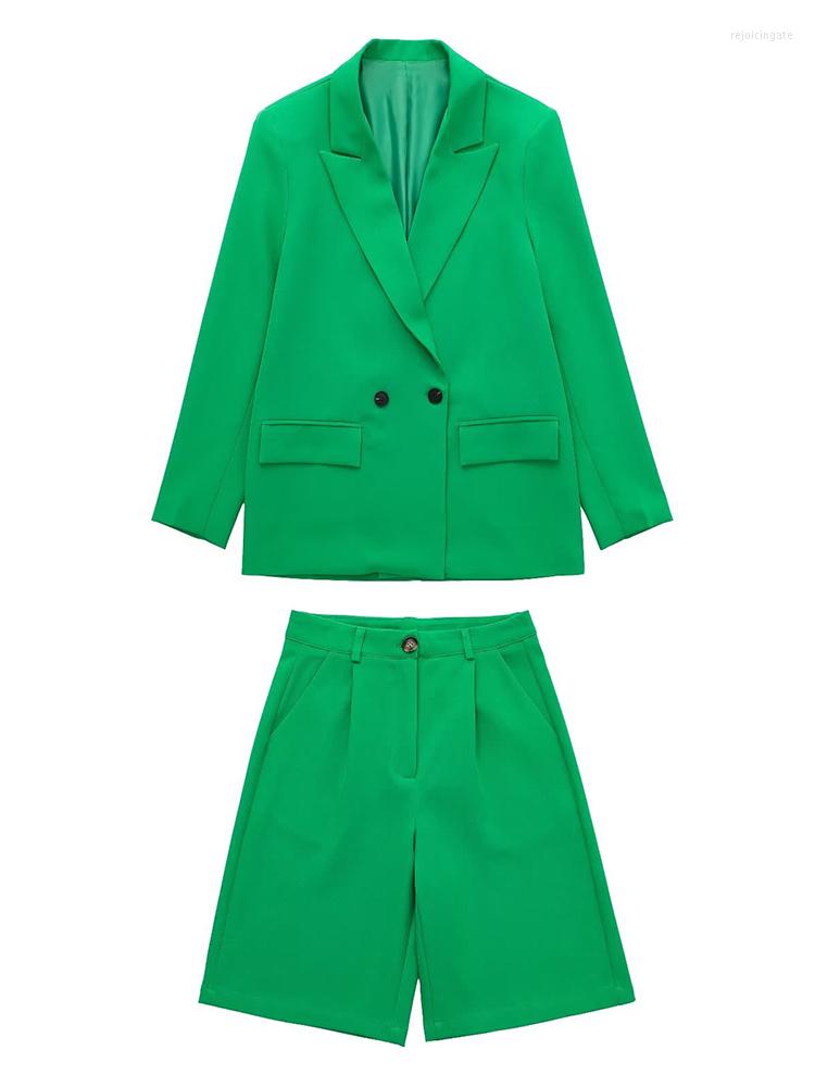 Two Piece Dress 2024 Chic Women Elegant Solid Office Blazer Skirt Set Female OL Business SetTwo