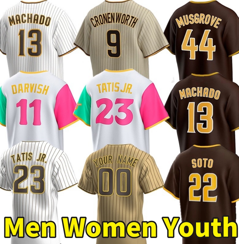 Custom Baseball Jerseys Xander Bogaerts Fernando Tatis Jr. Juan Soto Manny Machado Yu Darvish Trent Grisham Jake Cronenworth Kim Joe Musgrove Blake Snell Jersey, Youth color 1
Custom Baseball Jerseys Xander Bogaerts Fernando Tatis Jr. Juan Soto Manny Machado Yu Darvish Trent Grisham Jake Cronenworth Kim Joe Musgrove Blake Snell Jersey, Youth color 1