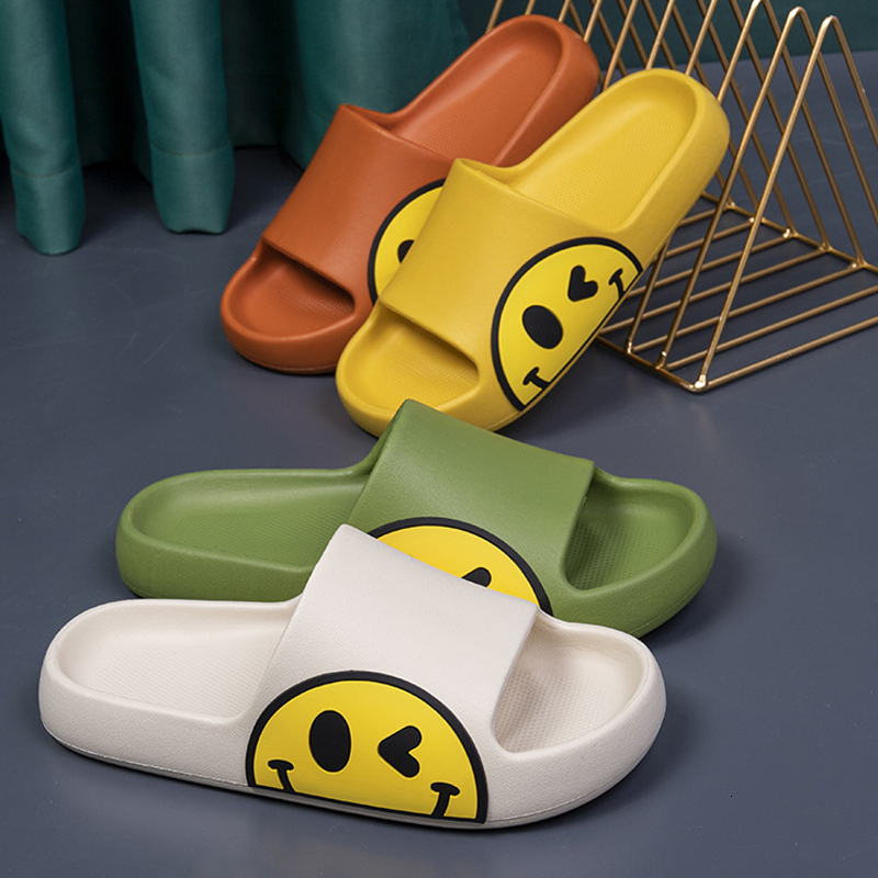 Slippers Smiley Face Slippers For Women Summer Cute Slides Couples Family Home Shoes EVA Thick Sole Bathroom Slippers Men Chaussure Femme 230225, Sky blue
Slippers Smiley Face Slippers For Women Summer Cute Slides Couples Family Home Shoes EVA Thick Sole Bathroom Slippers Men Chaussure Femme 230225, Sky blue