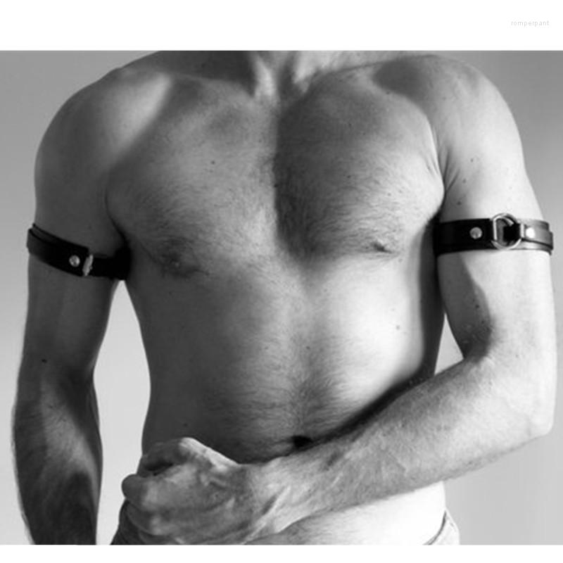 Bras Sets Men Sexy PU Leather Armband Fetish Gay Harness Adjustable Body Restraint Belt Arm Rings Gothic Punk Accessories Rave Clubwear, Mh-004-1pcs
Bras Sets Men Sexy PU Leather Armband Fetish Gay Harness Adjustable Body Restraint Belt Arm Rings Gothic Punk Accessories Rave Clubwear, Mh-004-1pcs