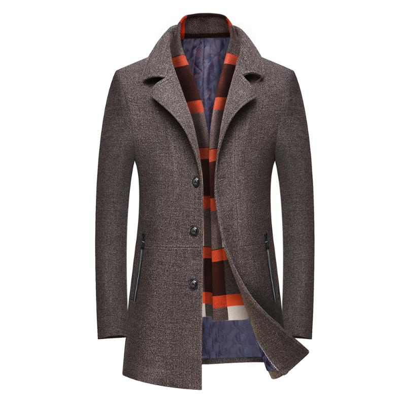 Men's Wool & Blends Thoshine Brand Winter 50% Men Thick Coats Superior Quality Slim Fit Scarf Liner Fashion Outerwear Jacket Trench, 1719 coffee
Men's Wool & Blends Thoshine Brand Winter 50% Men Thick Coats Superior Quality Slim Fit Scarf Liner Fashion Outerwear Jacket Trench, 1719 coffee