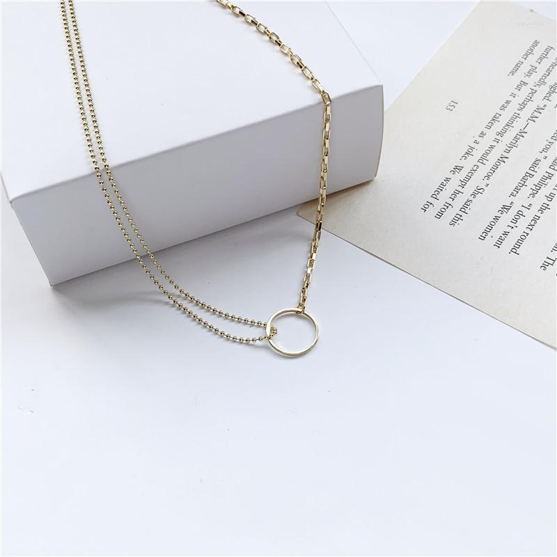 Pendant Necklaces Korean Classic Simple Metal Asymmetric Chain Hollow Hoop Pendent Necklace For Women Girls Men Kids Collar Jewelry Gift
Pendant Necklaces Korean Classic Simple Metal Asymmetric Chain Hollow Hoop Pendent Necklace For Women Girls Men Kids Collar Jewelry Gift