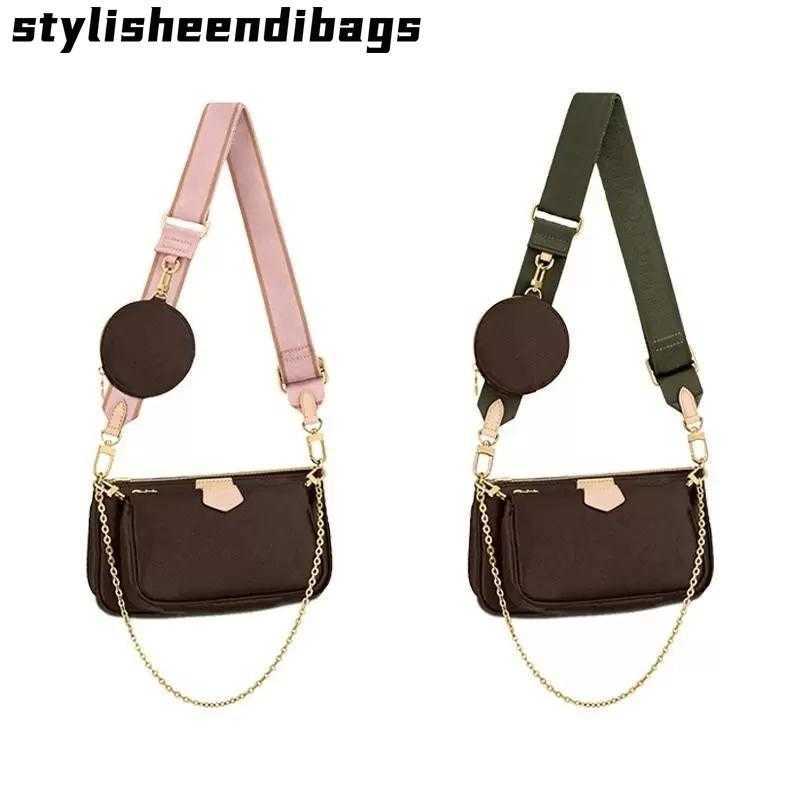 Cross Body 3A bag code M44823 Luxurys crossbody handbag favorite multi accessories wallet 3 pcs bags wallets Women designer purses 0226/23, Brown flower-blue shoulder strap
Cross Body 3A bag code M44823 Luxurys crossbody handbag favorite multi accessories wallet 3 pcs bags wallets Women designer purses 0226/23, Brown flower-blue shoulder strap
