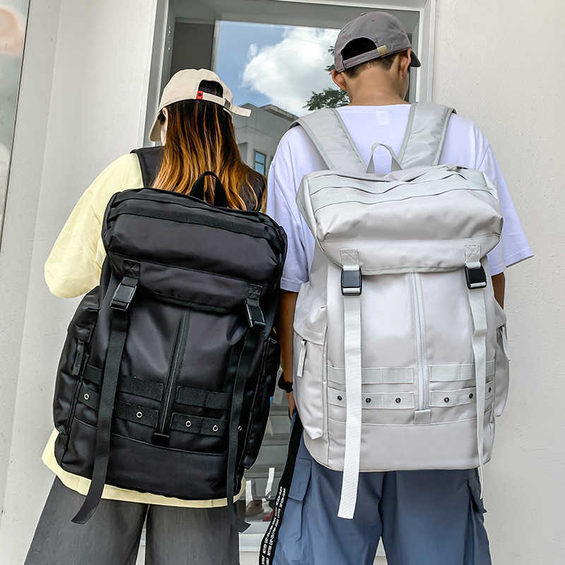 Backpack Multi-functional waterproof large-capacity backpack Men's Korean light travel bag College student bag, Red
Backpack Multi-functional waterproof large-capacity backpack Men's Korean light travel bag College student bag, Red