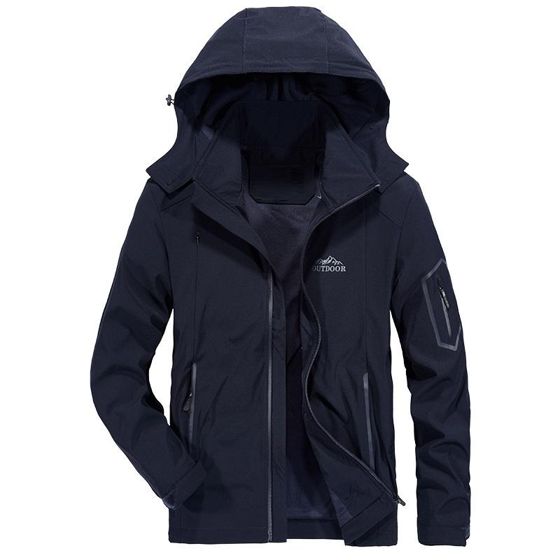 Men's Jackets Fashion Men Hooded Jacket Coat Long Sleeves Zipper Stretchy Fast Drying Outwear Spring Casual OutfitS Blouse, Black
Men's Jackets Fashion Men Hooded Jacket Coat Long Sleeves Zipper Stretchy Fast Drying Outwear Spring Casual OutfitS Blouse, Black