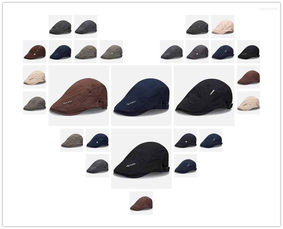 Berets Beret Casual And Versatile Men's Cap Fashionable Retro Sun Visor Hat Forward, 18
Berets Beret Casual And Versatile Men's Cap Fashionable Retro Sun Visor Hat Forward, 18