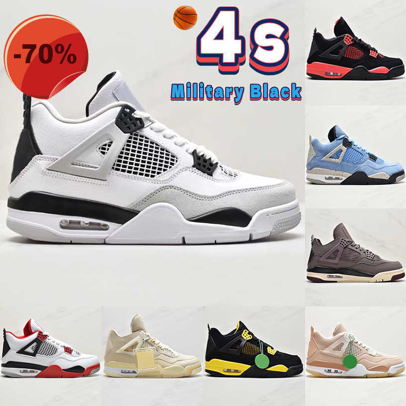 Slippers Basketball New Shoes Top jumpman 4 4s men Basketball Shoes Military Black midnight navy red thunder Tour Yellow University Blue Fire shimmer, 01 military black
Slippers Basketball New Shoes Top jumpman 4 4s men Basketball Shoes Military Black midnight navy red thunder Tour Yellow University Blue Fire shimmer, 01 military black