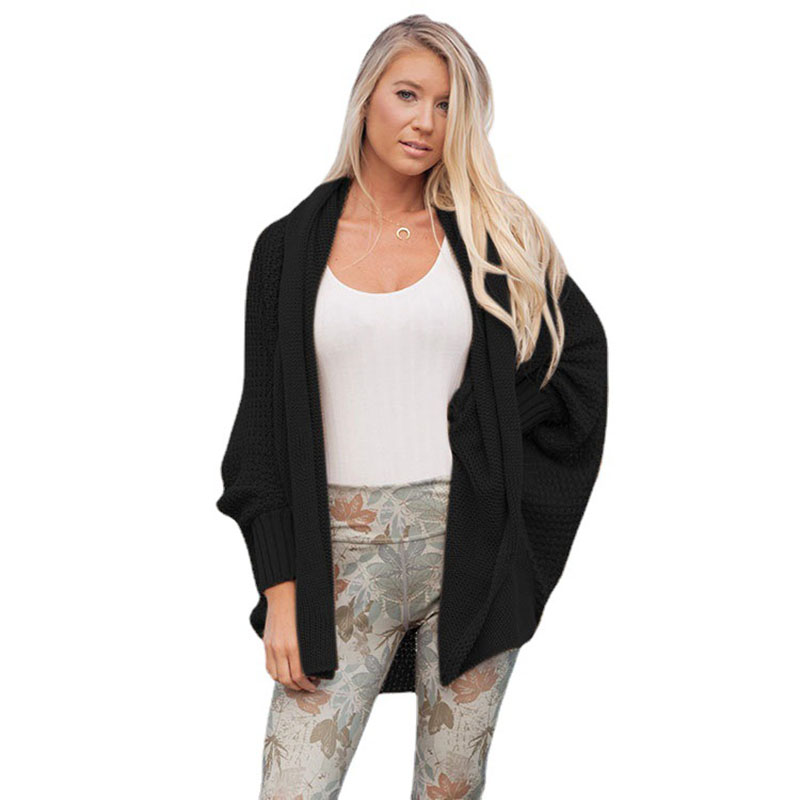 Acrylic Long Cardigan Women's Sweaters Lapel Neck Solid Color Mid-length Knitted Outwear Coat with Loose Batwing Long Sleeves Fall Winter, Green
Acrylic Long Cardigan Women's Sweaters Lapel Neck Solid Color Mid-length Knitted Outwear Coat with Loose Batwing Long Sleeves Fall Winter, Green