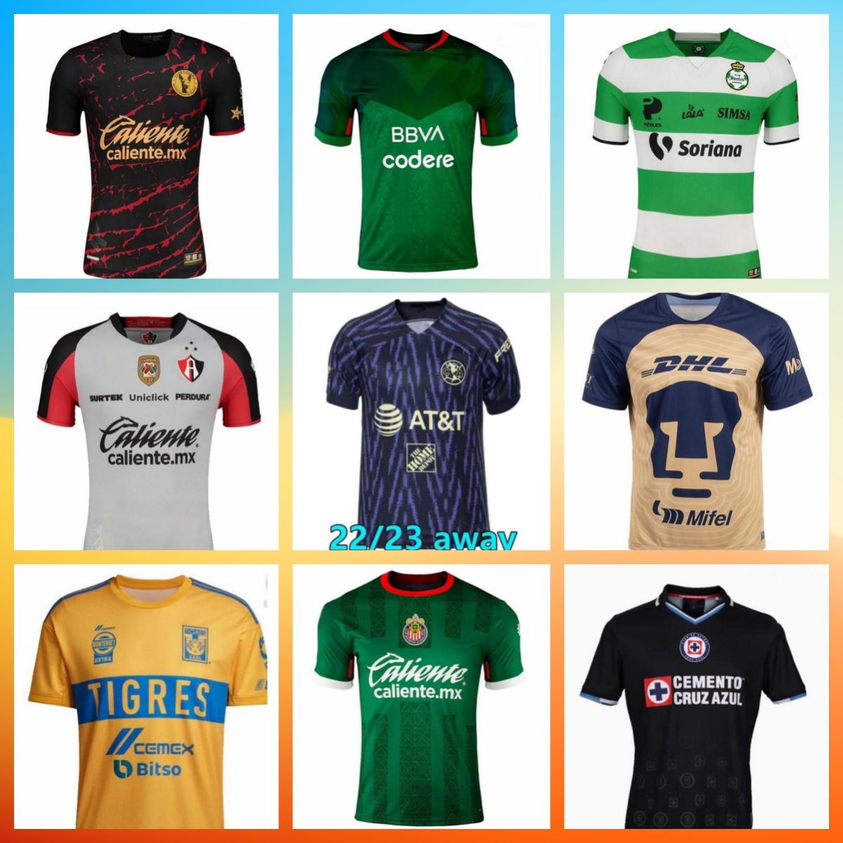 22 23 Club America … - image