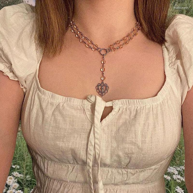 Chains Pink Beaded Cross Rosary Necklace Cottage Cottagecore Fairy Goth Alt Handmade Jewelry Lolita
Chains Pink Beaded Cross Rosary Necklace Cottage Cottagecore Fairy Goth Alt Handmade Jewelry Lolita