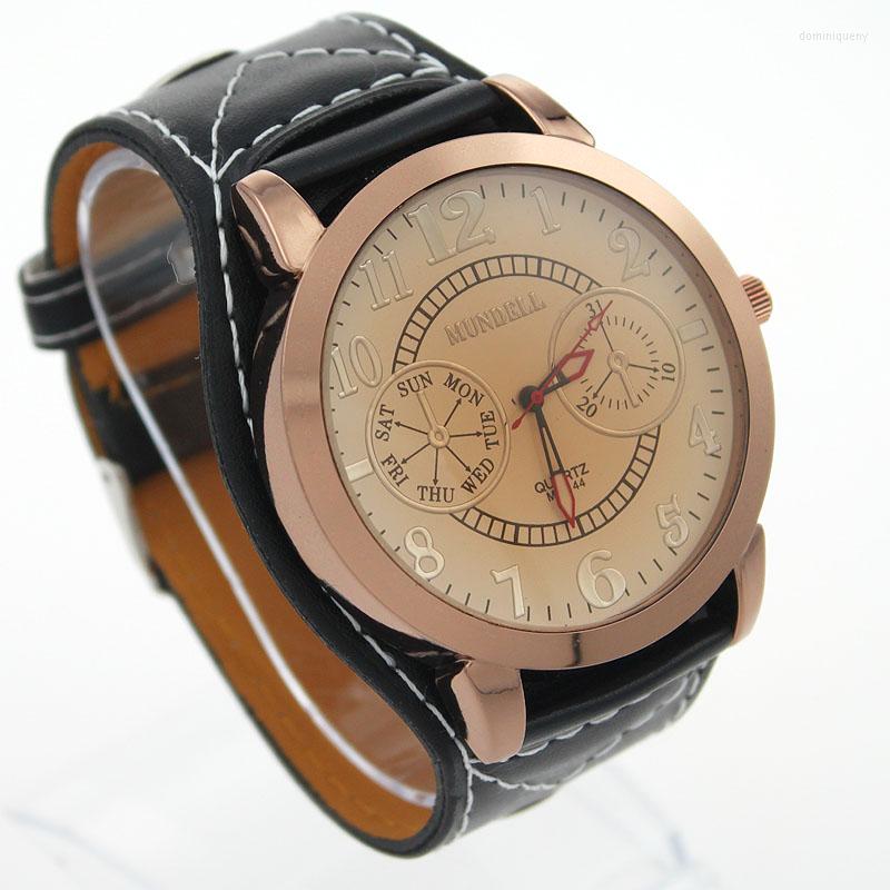 Wristwatches High Quality Fashion Luxury Wide Faux Leather Strap Men Lady Women Quartz Round Unisex Dress Wristwatch Analog Watch U2Wristwat, Red
Wristwatches High Quality Fashion Luxury Wide Faux Leather Strap Men Lady Women Quartz Round Unisex Dress Wristwatch Analog Watch U2Wristwat, Red