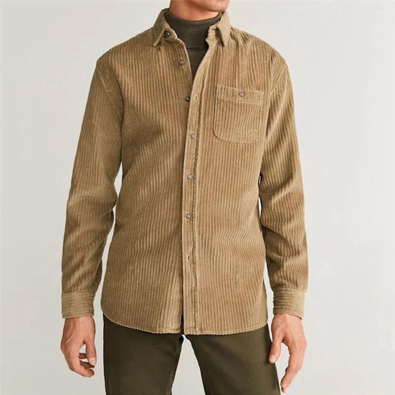 Men's T Shirts Men's Corduroy Solid Color Casual Button Loose Long-Sleeved Pocket Shirt Top Vintage Holiday Social Dress, Wine
Men's T Shirts Men's Corduroy Solid Color Casual Button Loose Long-Sleeved Pocket Shirt Top Vintage Holiday Social Dress, Wine