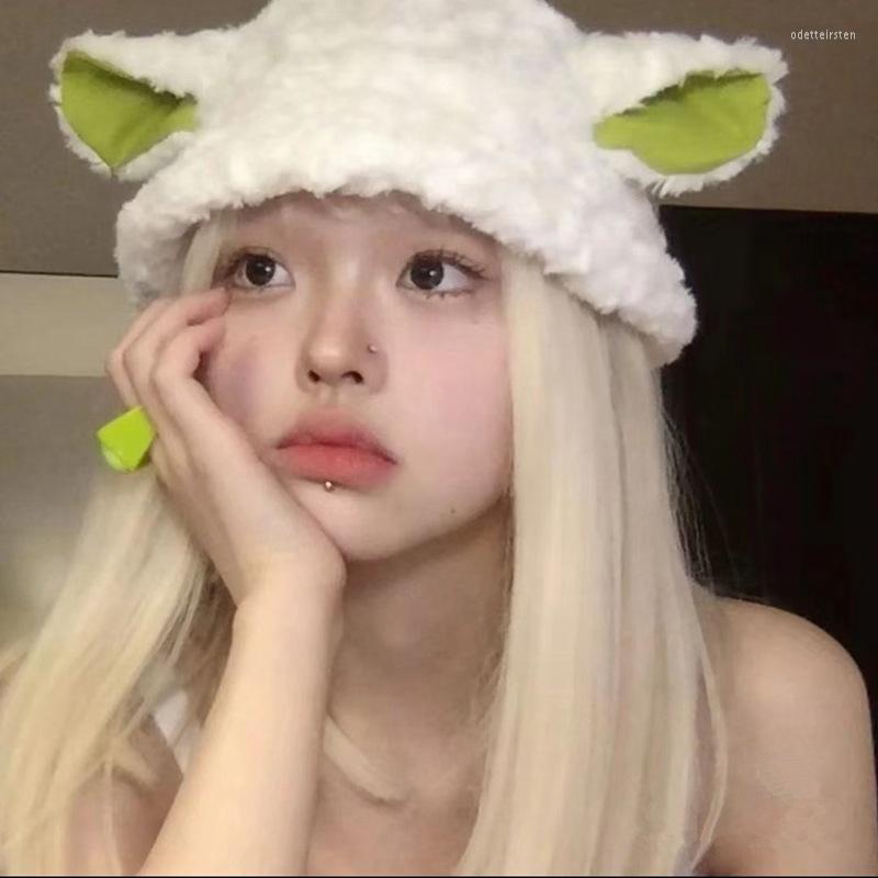 Berets Lamb Ear Hat Plush Female Fisherman's Autumn And Winter Warm Sweet Cute Pot Basin Girl Series
Berets Lamb Ear Hat Plush Female Fisherman's Autumn And Winter Warm Sweet Cute Pot Basin Girl Series