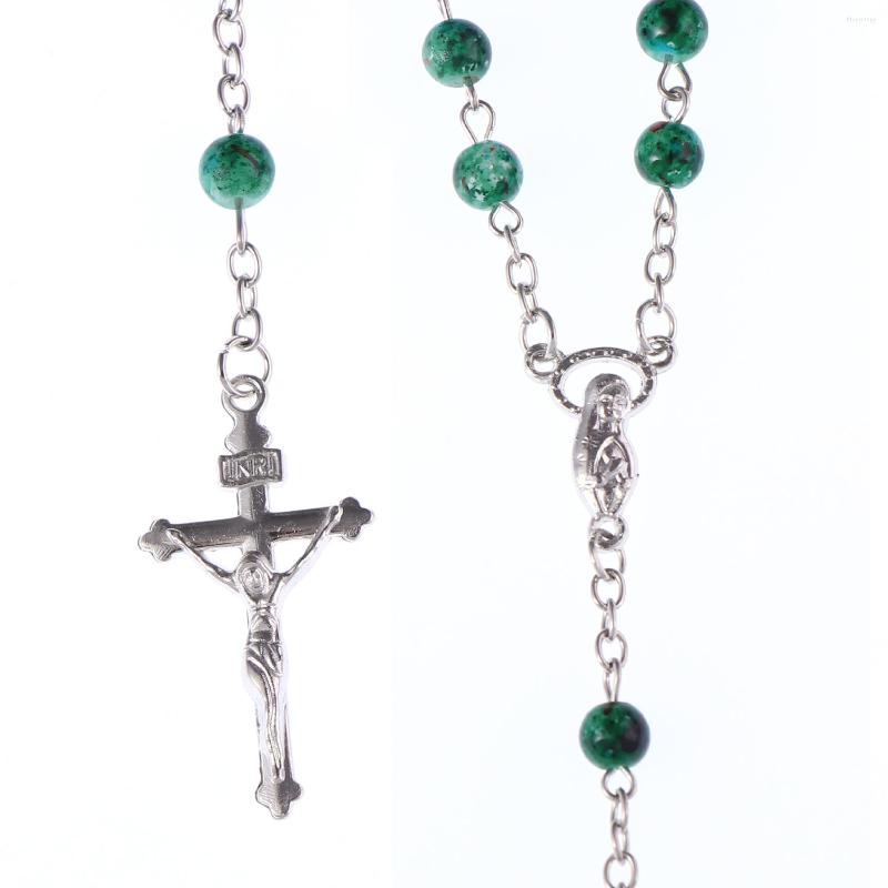 Pendant Necklaces Cross Rosary Beads Chain Necklace Christian Religion Men Women Jewelry Charm Gifts
Pendant Necklaces Cross Rosary Beads Chain Necklace Christian Religion Men Women Jewelry Charm Gifts