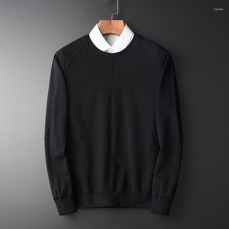 Men's Hoodies Spring Autumn Round Collar Fleece Sweatshirts Hight Quality Simple Solid Color Black Plus Size M-4XL, 09 1709
Men's Hoodies Spring Autumn Round Collar Fleece Sweatshirts Hight Quality Simple Solid Color Black Plus Size M-4XL, 09 1709