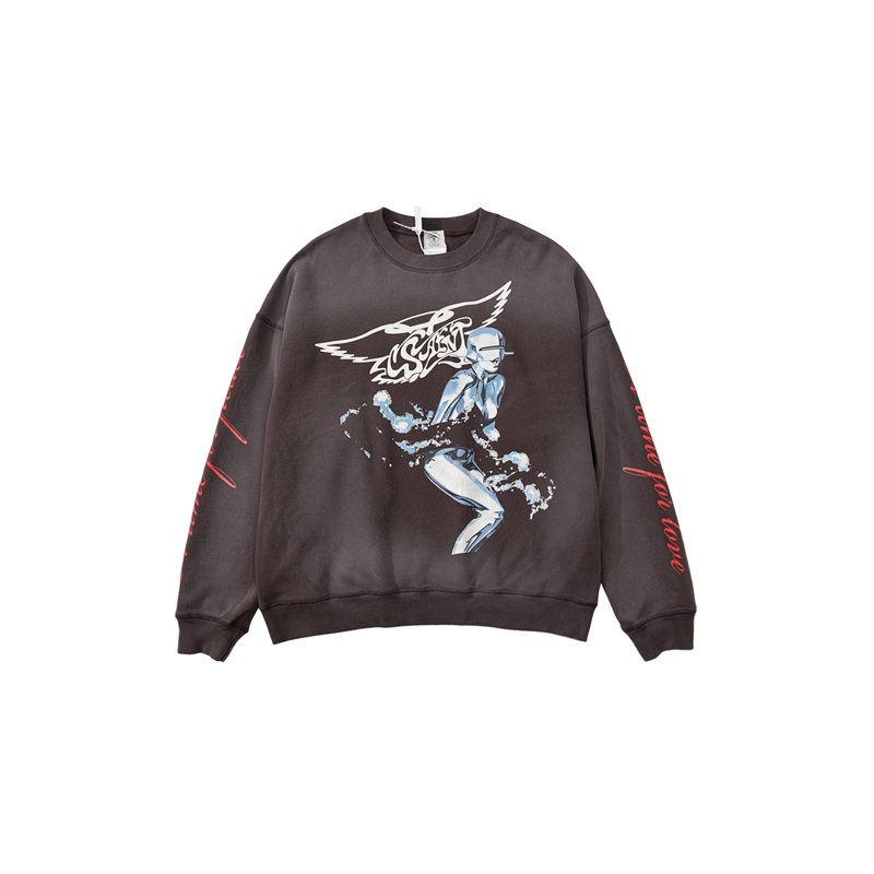 23ss Winter Europe Hoodie Men Women Hoody Brown Crew Neck Skateboard Fashion Long Sleeve Pullover Sweatshirt
23ss Winter Europe Hoodie Men Women Hoody Brown Crew Neck Skateboard Fashion Long Sleeve Pullover Sweatshirt