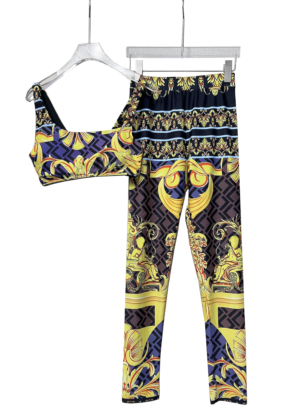 Womens Yoga Outfits Backless Women Sports Leggings Set Summer Jogging Running GYM Exercise Fitness Sportswear
Womens Yoga Outfits Backless Women Sports Leggings Set Summer Jogging Running GYM Exercise Fitness Sportswear