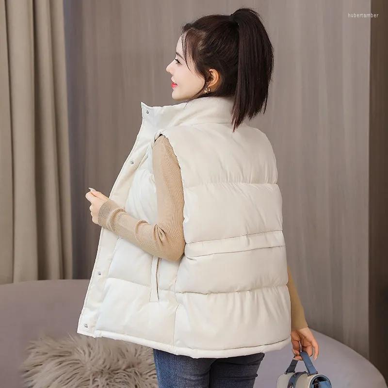 Women's Vests 2023 Women Padded Vest Autumn Winter Solid Stand Collar Sleeveless Buttons Thick Warm Coat Casual Female Waistcoat, Khaki
Women's Vests 2023 Women Padded Vest Autumn Winter Solid Stand Collar Sleeveless Buttons Thick Warm Coat Casual Female Waistcoat, Khaki