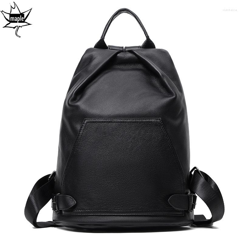 School Bags Anti-theft Back Open Design Women Backpacks 2023 Trendy Genuine Cow Leather Travel Large Capacity Schoolbag Black
School Bags Anti-theft Back Open Design Women Backpacks 2023 Trendy Genuine Cow Leather Travel Large Capacity Schoolbag Black
