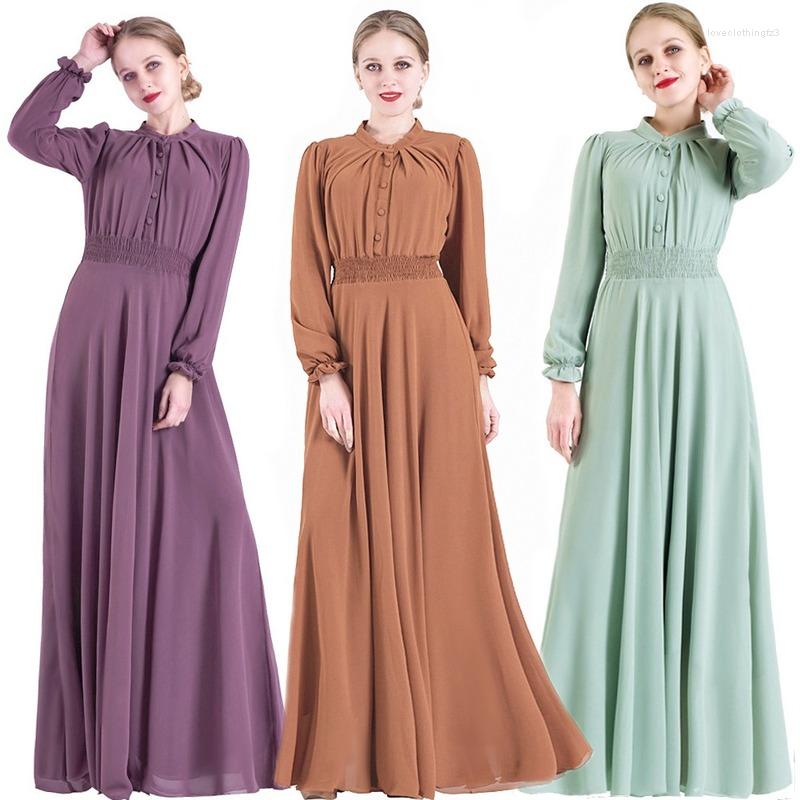 Casual Dresses Women Plus Size Chiffon Abaya Jilbab Muslim Elastic Waist Maxi Dress Kaftan Long Clothes, Black
Casual Dresses Women Plus Size Chiffon Abaya Jilbab Muslim Elastic Waist Maxi Dress Kaftan Long Clothes, Black