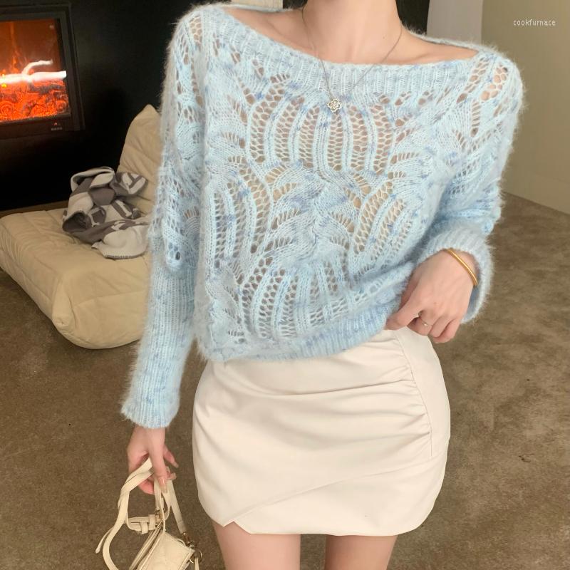 Women's Sweaters Harajpoo Women Sexy Sweater Korean Style Fashion Twist Crewneck Knitted Spring Autumn Solid Long Sleeve Slim Pullover Tops, Blue
Women's Sweaters Harajpoo Women Sexy Sweater Korean Style Fashion Twist Crewneck Knitted Spring Autumn Solid Long Sleeve Slim Pullover Tops, Blue