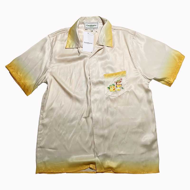 23ss New Casablanca silk casual shirt Men and Women Aviation Window Theme Printing Loose and Versatile Short-sleeved Shirt, As shown in figure
23ss New Casablanca silk casual shirt Men and Women Aviation Window Theme Printing Loose and Versatile Short-sleeved Shirt, As shown in figure