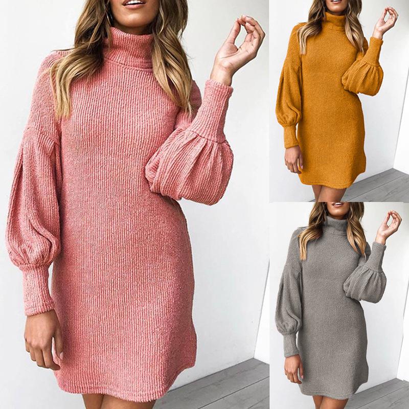 Casual Dresses Autumn Sexy Bandage Dress Women' Black Long Lantern Sleeve Stand Collar Midi Female Fashion Elegant Ladies Cloth
Casual Dresses Autumn Sexy Bandage Dress Women' Black Long Lantern Sleeve Stand Collar Midi Female Fashion Elegant Ladies Cloth