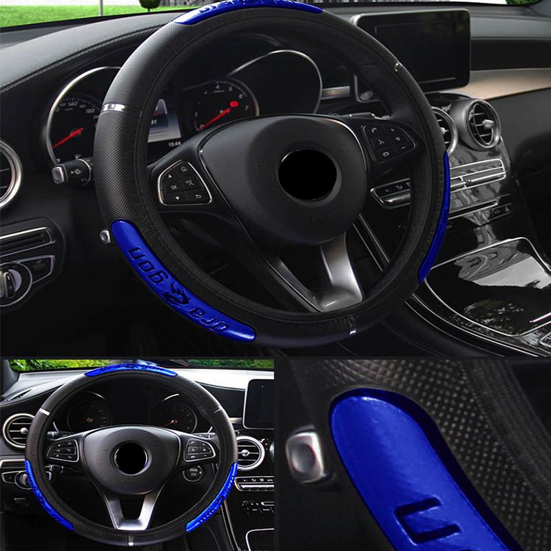 Steering Wheel Covers Pu Leather Car Cover Anti-Slip 38CM For Megane 2 3 Clio 4 Duster 3008 5008 103 107 108 SubaruSteering CoversSteeringSt
Steering Wheel Covers Pu Leather Car Cover Anti-Slip 38CM For Megane 2 3 Clio 4 Duster 3008 5008 103 107 108 SubaruSteering CoversSteeringSt