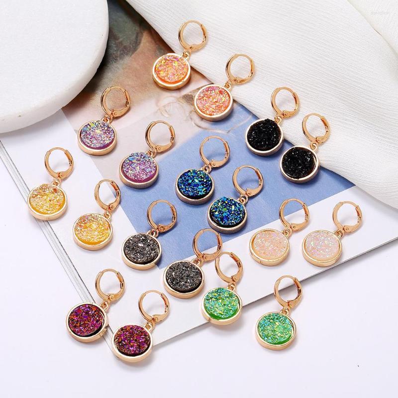 Dangle Earrings Korean Aesthetic Color Rhinestone For Women Fashion Gold Geometric Round 2023 Girls Accessories Jewelry
Dangle Earrings Korean Aesthetic Color Rhinestone For Women Fashion Gold Geometric Round 2023 Girls Accessories Jewelry