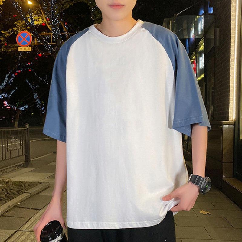 Men's T Shirts Plain Oversized Shirt Men Bodybuilding And Fitness Loose Casual Lifestyle Wear T-shirt Splicing Teens Couples Clothing Tee, Type 1
Men's T Shirts Plain Oversized Shirt Men Bodybuilding And Fitness Loose Casual Lifestyle Wear T-shirt Splicing Teens Couples Clothing Tee, Type 1