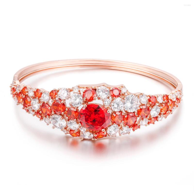 Bangle Cubic Zirconia Bracelet 2023 Fashion Style Birthday Gift For Woman Party Rose Gold Color Jewelry
Bangle Cubic Zirconia Bracelet 2023 Fashion Style Birthday Gift For Woman Party Rose Gold Color Jewelry