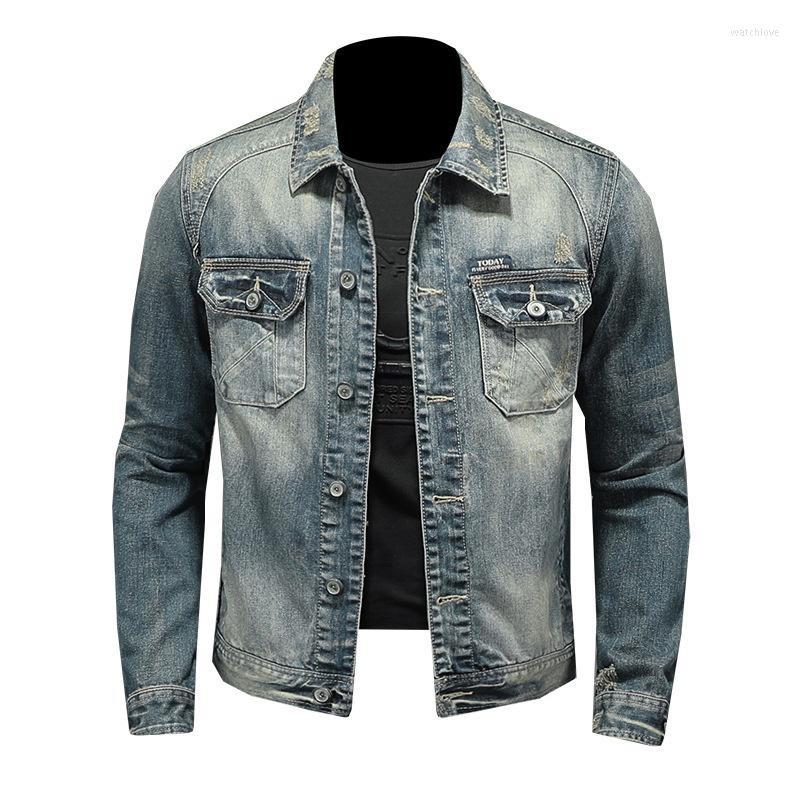 Men' Jackets High Quality Jacket Motorcycle Biker Spring Jeans Autumn Men Casual Zipper Slim Long Sleeve Denim Coat Drop, Blue
Men' Jackets High Quality Jacket Motorcycle Biker Spring Jeans Autumn Men Casual Zipper Slim Long Sleeve Denim Coat Drop, Blue