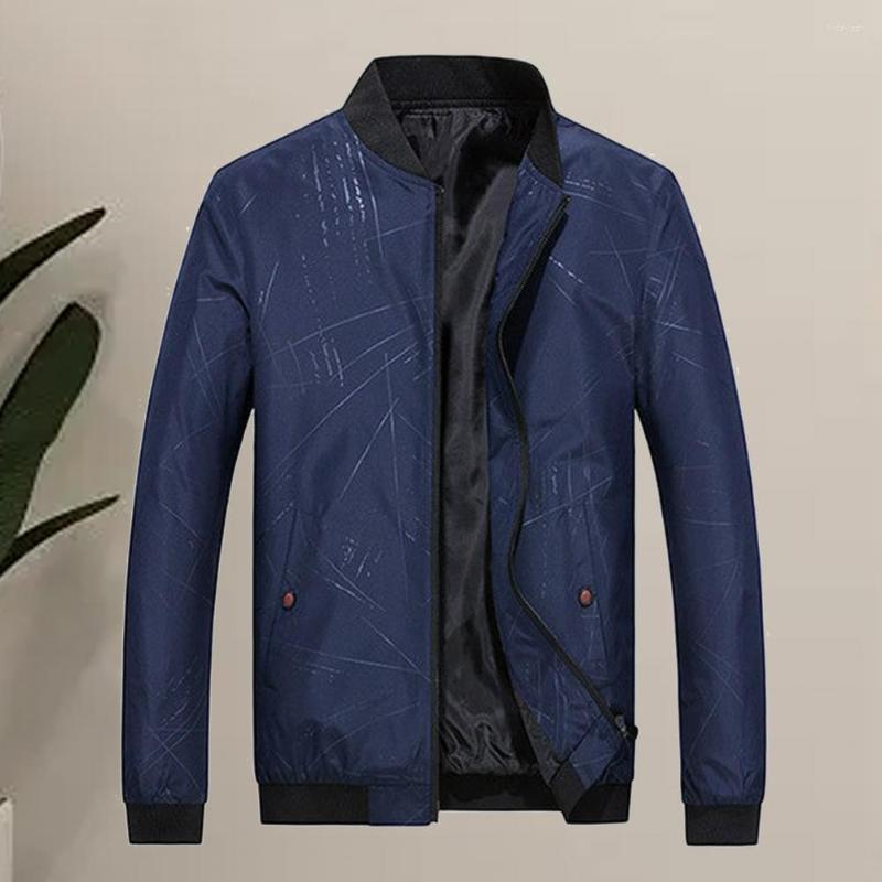 Men's Jackets Trendy Men Outerwear Loose Washable Jacket Ribbed Cuff Fine Stitching Coat, Black
Men's Jackets Trendy Men Outerwear Loose Washable Jacket Ribbed Cuff Fine Stitching Coat, Black