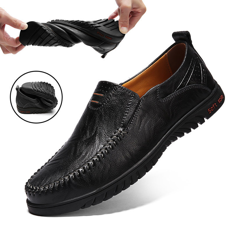 Dress Shoes Genuine Leather Men Luxury Brand Casual Slip on Formal Loafers Moccasins Italian Black Male Driving 230225
Dress Shoes Genuine Leather Men Luxury Brand Casual Slip on Formal Loafers Moccasins Italian Black Male Driving 230225