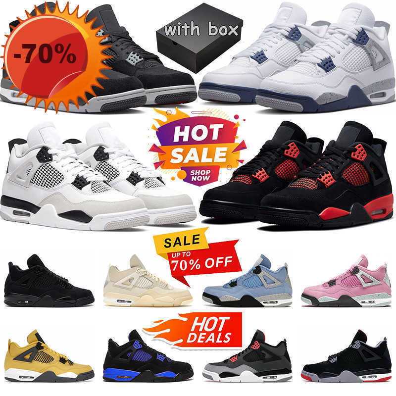 Boots Outdoors 4 4s basketball shoes Midnight Navy Military Black Canvas University Blue Thunder Sail Infrared White Oreo Bred mens sports
Boots Outdoors 4 4s basketball shoes Midnight Navy Military Black Canvas University Blue Thunder Sail Infrared White Oreo Bred mens sports