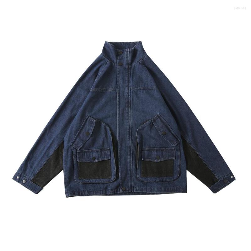 Men's Jackets Cityboy Denim Jacket For Men Women Japan Streetwear Fashion Loose Casual Cargo Male Jeans Coat Outerwear, Black
Men's Jackets Cityboy Denim Jacket For Men Women Japan Streetwear Fashion Loose Casual Cargo Male Jeans Coat Outerwear, Black