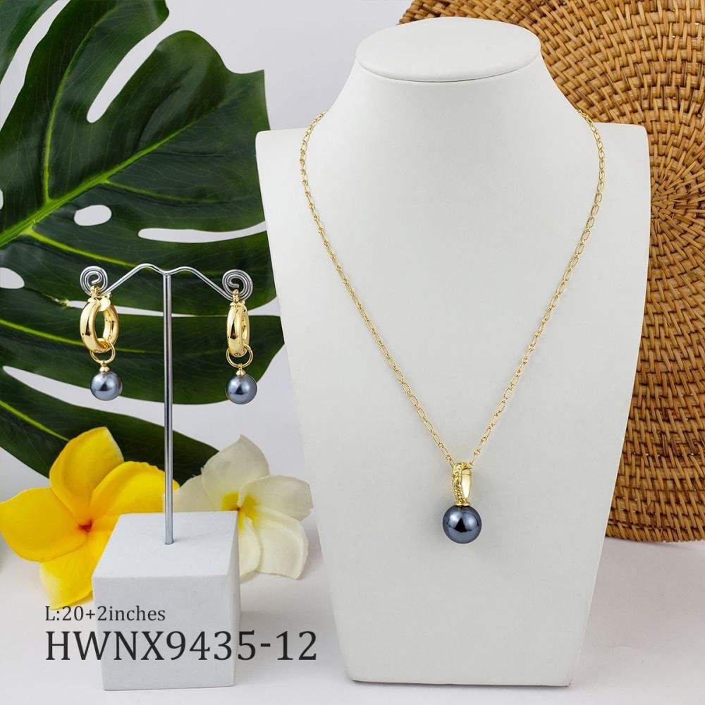 Minimalist Hawaiian Hamilton Gold Necklace Jewelry Set with Shell Pearl Polynesian Island Jewellery, Golden
Minimalist Hawaiian Hamilton Gold Necklace Jewelry Set with Shell Pearl Polynesian Island Jewellery, Golden