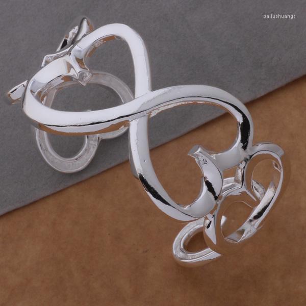 Bangle Wedding Party Gifts AB125 Lucky Silver Color Charm Bracelets For Women Fashion Jewelry 38 Bracelet - No Words
Bangle Wedding Party Gifts AB125 Lucky Silver Color Charm Bracelets For Women Fashion Jewelry 38 Bracelet - No Words