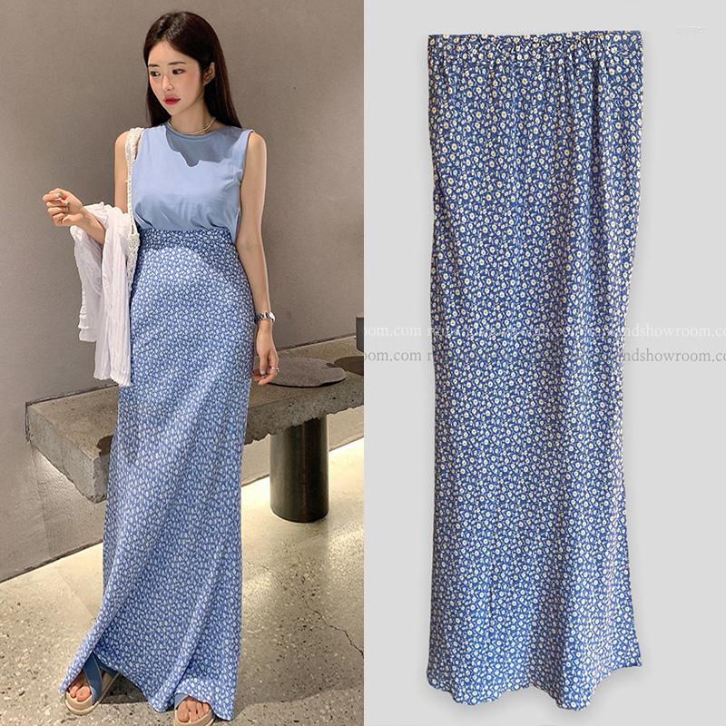 Skirts Chic South Korea Summer Fashion Senior Feeling Fishtail Skirt Printing Elastic High Waist Side Slit, Blue
Skirts Chic South Korea Summer Fashion Senior Feeling Fishtail Skirt Printing Elastic High Waist Side Slit, Blue