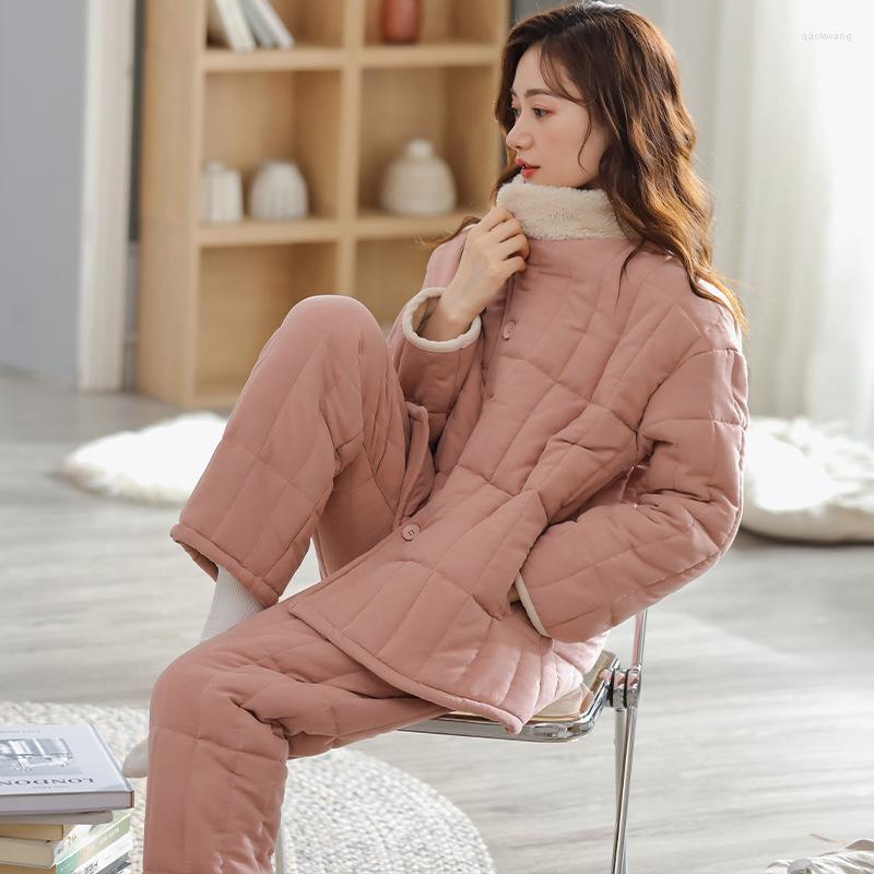Women's Sleepwear Pajamas Set Lounge Wear Women Girls Winter Pjs 2 Piece Soft Fleece Button Down Quilted Jacket Warm Thick Pink Clothes
Women's Sleepwear Pajamas Set Lounge Wear Women Girls Winter Pjs 2 Piece Soft Fleece Button Down Quilted Jacket Warm Thick Pink Clothes