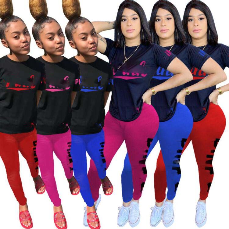 2023 Hot Women's Tracksuits spring and autumn casual stitching color Leggings slim two piece sets fashion Tight Short sleeve trousers Suit, 20
2023 Hot Women's Tracksuits spring and autumn casual stitching color Leggings slim two piece sets fashion Tight Short sleeve trousers Suit, 20
