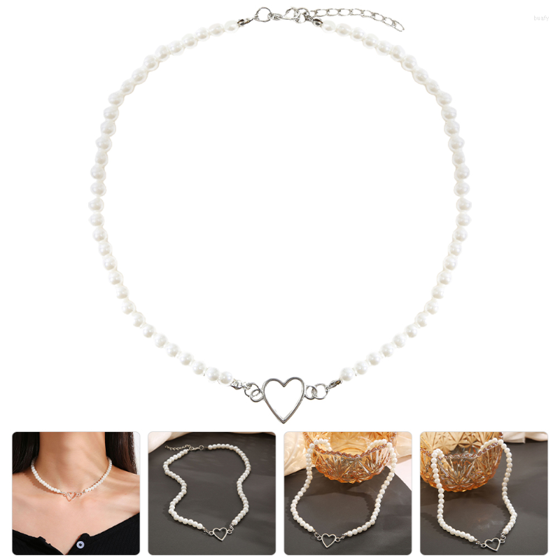 Pendant Necklaces Necklace Women Jewelry Pearl Heart Clavicle Chain Womens Neck Accessory Trendy Fashion
Pendant Necklaces Necklace Women Jewelry Pearl Heart Clavicle Chain Womens Neck Accessory Trendy Fashion
