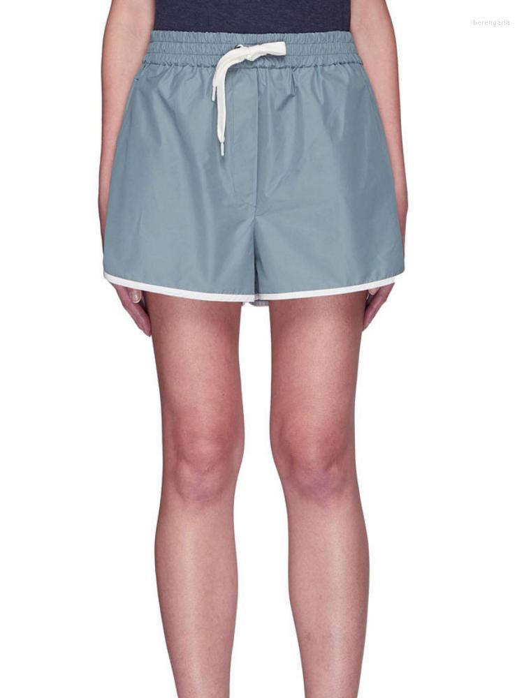 Women's Shorts Spring/Summer Solid Color Strap Casual Loose Ladies Sports, Lake blue
Women's Shorts Spring/Summer Solid Color Strap Casual Loose Ladies Sports, Lake blue