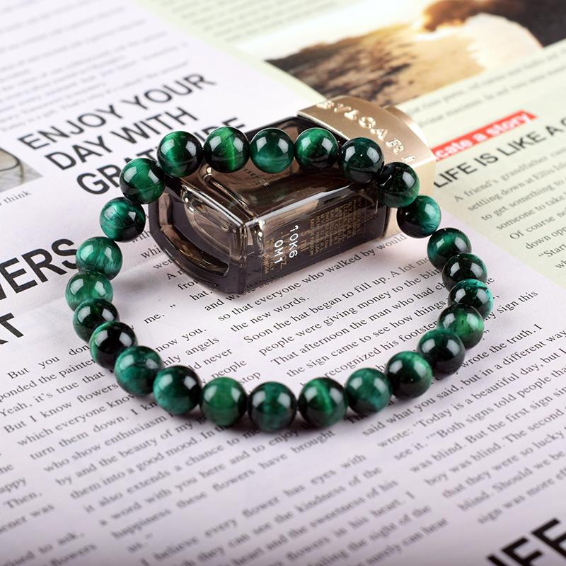 Link Bracelets Chain 6/8/10mm Green Tiger Eye Beaded Trendy Natural Stone Bracelet For Women Lucky Men Handmade Jewelry Gift Pulseras
Link Bracelets Chain 6/8/10mm Green Tiger Eye Beaded Trendy Natural Stone Bracelet For Women Lucky Men Handmade Jewelry Gift Pulseras