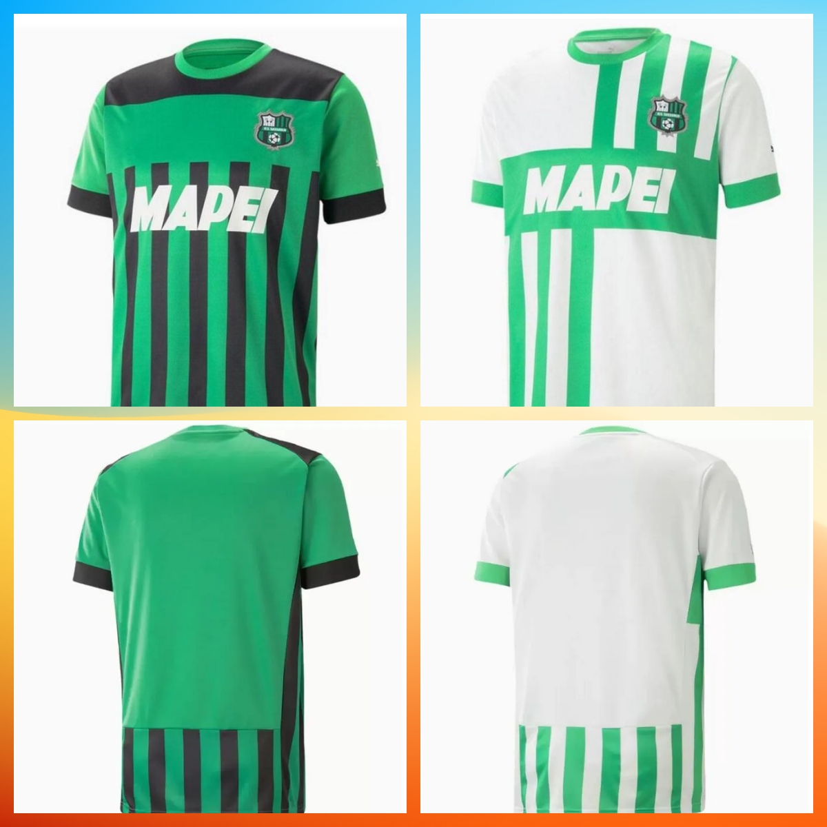 

22 23 SASSUOLO 100th top thai quality soccer jerseys home away 100 Centenary years 2022 2023 jersey football shirts top quality, 03